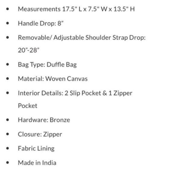 DESERT BOHEMIAN- Weekend Bag - Picture 8 of 10